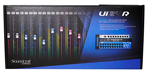 Soundcraft Ui24R 24 Input Digital Recording Mixer w/Wifi+Launchpad+Headphones
