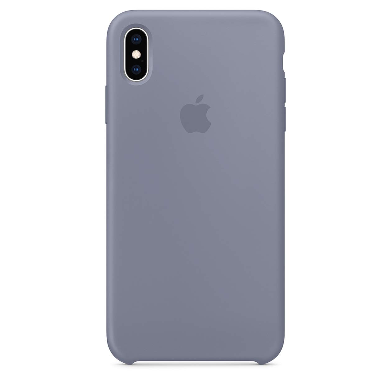MmtCase iPhone XR Case (6.1 inch), Soft Liquid Silicone Shock-Absorption Case with Soft Microfiber Cloth Lining Cushion - 6.1inch (Lavender Grey)