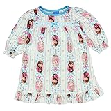 Frozen Anna & Elsa Little Girls Granny Gown Nightgown