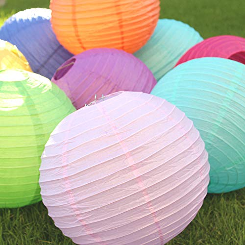 Just Artifacts Tropical Themed Paper Lantern Set (12inch, Tropical