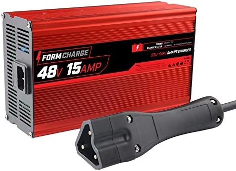 FORM 15 AMP EZGO RXV & TXT Battery Charger for 48 Volt Golf Carts