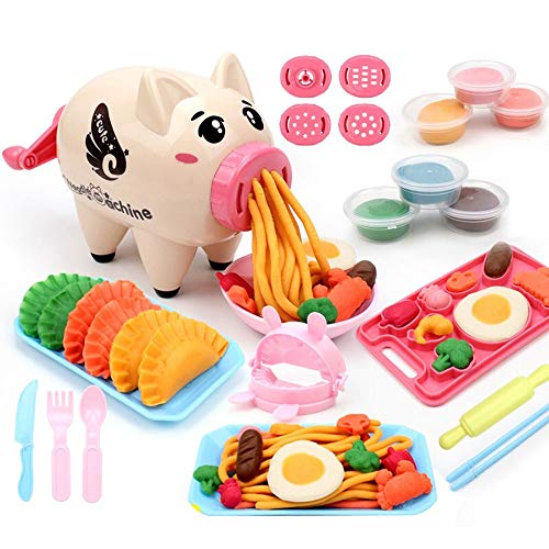 Deardeer Play Dough Sets Playdough Playsets Noodle Machine Fun Kitchen