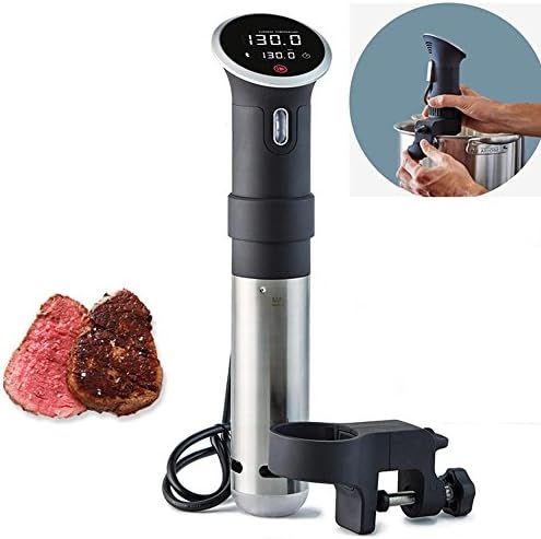 Sous Vide Precision Machine Cooker,Yuri Milner Thermal Immersion Circulator, Digital Timer Mute with LED Display 120V 1000W