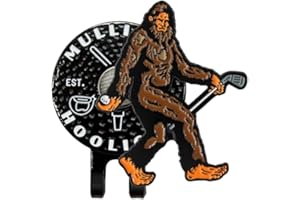 MULLIGAN HOOLIGAN Big Foot Golf Ball Marker + Magnetic Hat Clip, Funny and Unique Golf Gift, Premium Quality, The Perfect for Your Favorite Golfer, Golf Accessories for Any Occasions