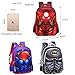 School Backpack for Boys Kids Schoolbag Student Bookbag Rucksack Waterproof Shoulder Bag Daypack with Anime Super Hero (A01, Large:16.5x12.6x5.5 in)