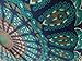Craft N Craft India Wall Tapestries - Hanging Mandala Tapestry – Bohemian Beach Picnic Blanket – Hippie Decorative & Psychedelic Dorm Decor tapestry (Blue-5, Twin)