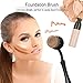 Abody Foundation Brush Beauty Makeup Brush Liquid Concave Face Brush for Blending Liquid Cream Power Foundation