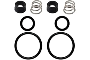 JADIVER GM RP25513 / RP1740 Faucet Stem Repair Kit – Compatible with Delta 2-Handle Bathroom Faucets – Includes RP4993 Seat and Spring (2-Pack)