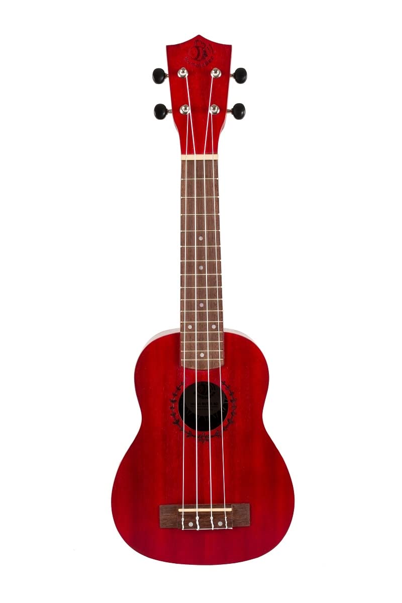 Bumblebee Ukeleles BBBUS23RD Ukelele, Red, One Size