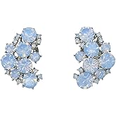 Faship Gorgeous Clip Ons Floral Earrings