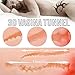 Male Masturbator for Men-LONOVE 3D Realistic Sex Doll,Silicone Stroker Sex Toy with Vagina/Pussy Anus Tunnels,As Gift Bullet Vibrator for Men Maximum Pleasure Relaxing Tool