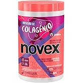 NOVEX Collagen Infusion Hair Mask for Stronger Thicker and Shinier Hair, 400g/14.1oz - Hair Conditioning Mask with Natural Ingredients, Vegan, Not Tested on Animals