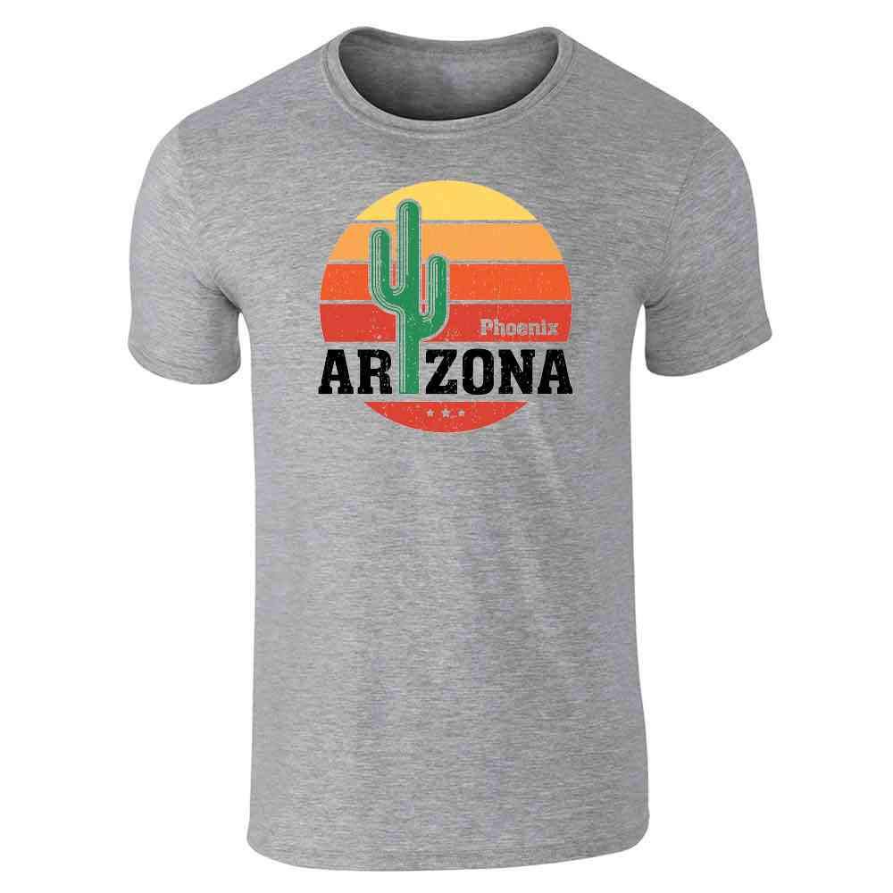 Phoenix Arizona Retro Travel Short Sleeve T Shirt Zilem