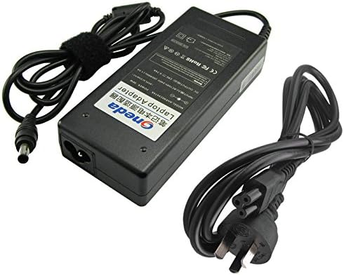 Oneda 90W 19V 4.74A AC / DC Power Adapter Laptop Charger for Samsung Series 2, 4, 6, 8; 270E, 275E, 470R, 680Z, 880Z; NP470R5E, NP680Z5E, NP880Z5E, NP270E4E, NP270E5E, NP270E5G, NP275E5E Supply Cord