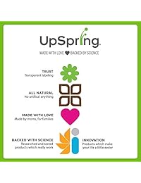 Upspring + Plus Multivitamínico Prenatal DHA, Colina y ácido fólico naturales, 30 comprimidos y 30 softgels