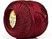 Burgundy Yarn Art Tulip Size 10 Microfiber Thread - 50 Gram, 273 Yards