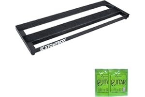 EX ENO Guitar Effects Pedalboard Medium with Pedals Mountain Tape & Cable Tie 20"