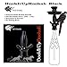 HookItUpHookah Universal Bottle Hookah Stem Kit (Black)