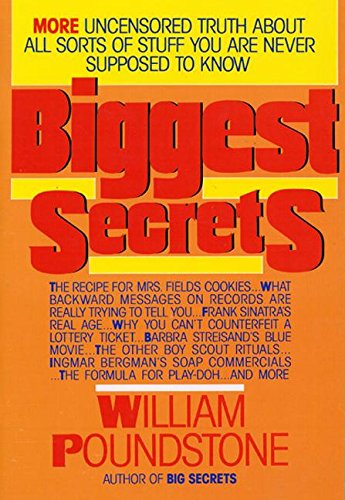 Download Biggest Secrets Pdf By William Poundstone Daycasthatdu Download Biggest Secrets Pdf By William Poundstone Daycasthatdu