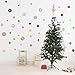 TOARTi Donut Decal Nursery Decal Christmas Decorations Home Decorations, 48 Count