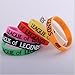 League of Legends Silicone Wristbands Colorful Rubber Unisex Bracelets Cosplay Fashion Accessories (7 Colors)