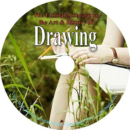Drawing, Ultimate Library on DVD – 75 Books, Art & History, Draw, Sketching, Artist, How to Draw DVD-ROM – January 1, 2012