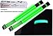 BSEEN LED Light Up Armbands - 2 Pack High Visibility Reflective Running Gear Sports Wristbands, Safety Lights for Runners, Joggers, Pet Owners, Cyclists (Green)