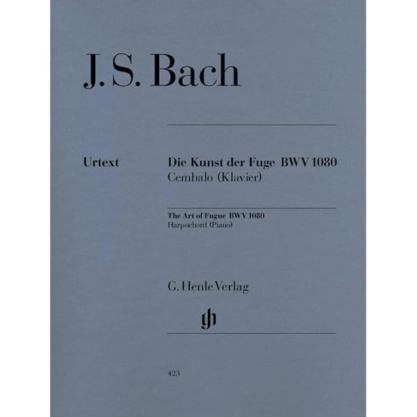 The Art of Fugue BWV 1080 (Piano): Bach, Johann Sebastian