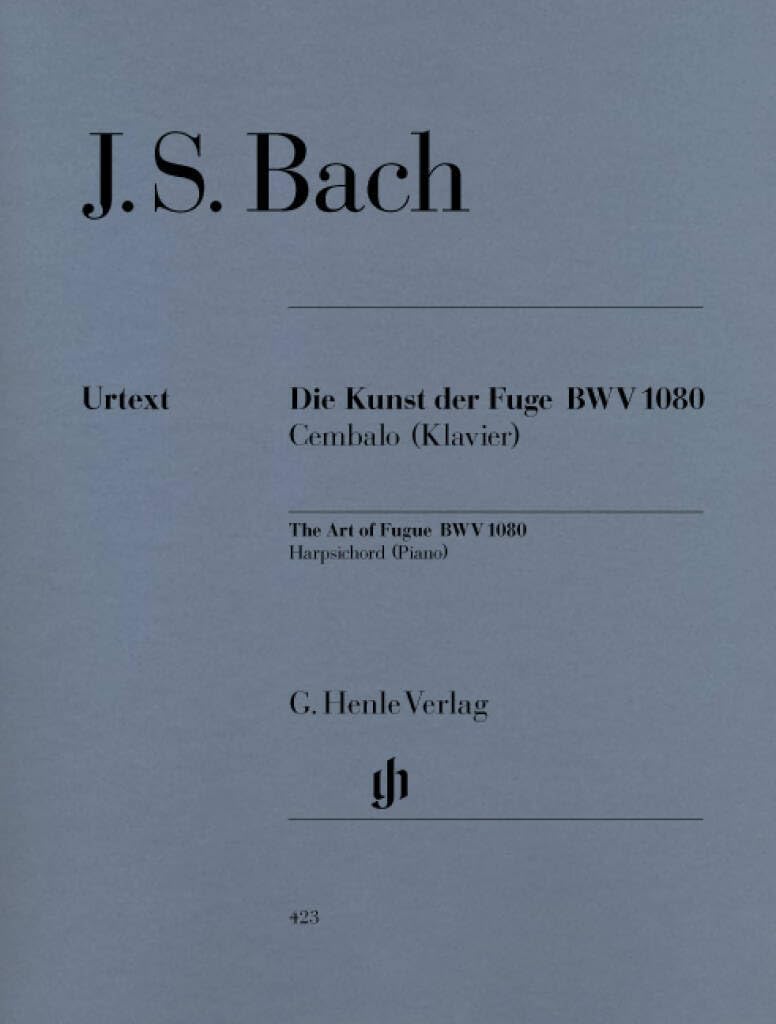 Art of the Fugue BWV 1080 - piano - (HN 423)