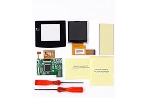HISPEEDIDO 2.2 inch Color Changing LCD Backlit Screen Kits Replacement Backlight Mod Kits Compatible with GameBoy Color GBC C