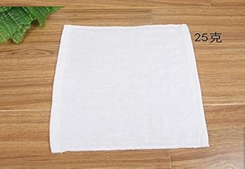 Amazon.com: Toalla pequeña – Llegada 10 piezas toalla blanca pequeña 9.8 in 0.88 oz cuadrados de algodón – Cabeza bebé baño pulgada armario vaporizador almacenamiento cabbie cepillado decoración: Home Improvement