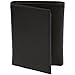 Genuine Leather Wallets For Men - Trifold Slim Mens Wallet RFID Blocking With Flip Up ID Window,Black Full Grain