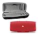 JBL Charge 4 Waterproof Wireless Bluetooth Speaker Bundle with Portable Hard Case - Red