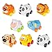 Best Choice Products Push & Go Friction Powered Animal Cars (Set of 8)