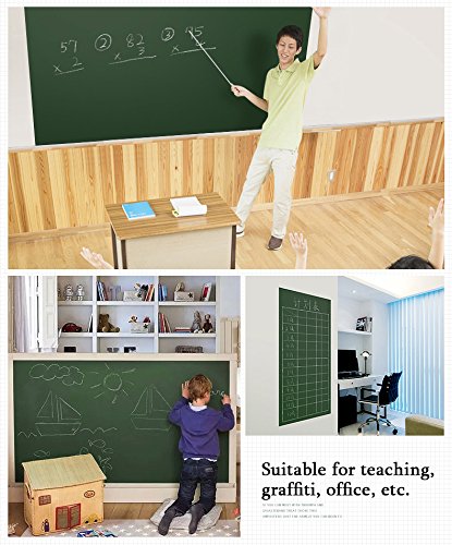 Large Chalkboard Contact Paper Removable, Paper Decal for Home Office School Blackboard Restaurant Menu - Thumbnail 3