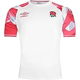 Umbro England RFU Men's Home 7's Replica Rugby Jersey, White