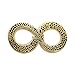 Real Sic Occult Ouroboros Enamel Pin by Black and Gold Snake Pin - Halloween Lapel Pins Series