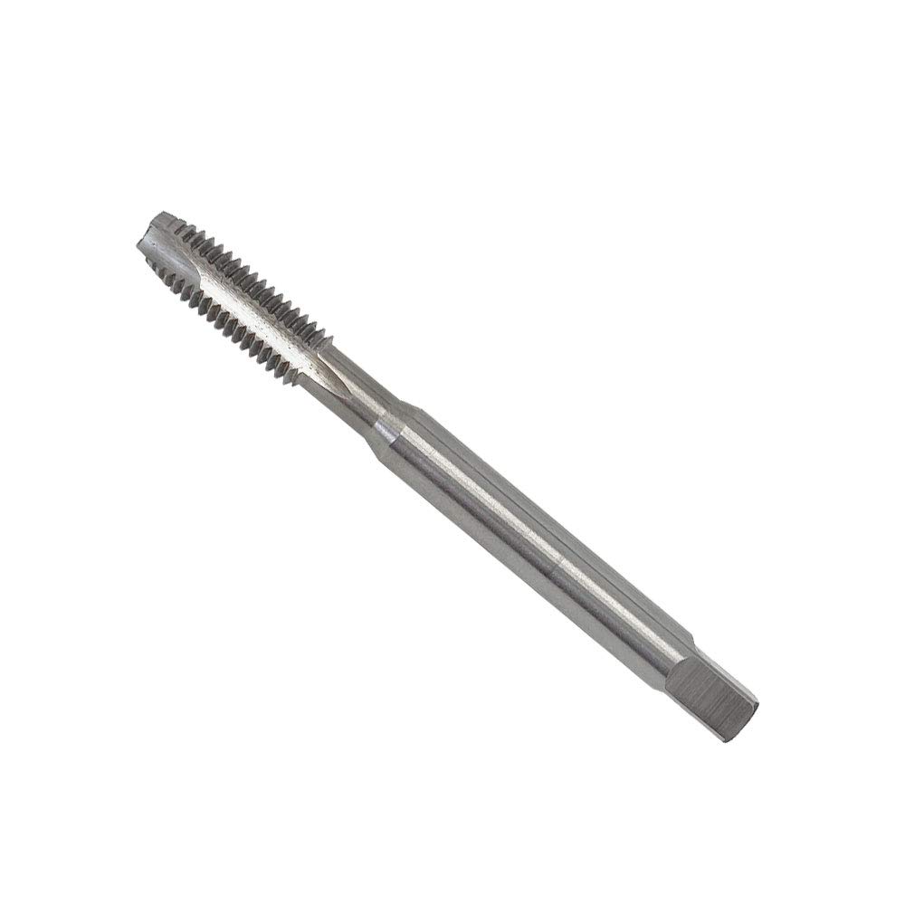 Machine tap M10 through hole (HSS-G, DIN371/76, polished, shape B, with peeling point, metal and stainless steel suitable)