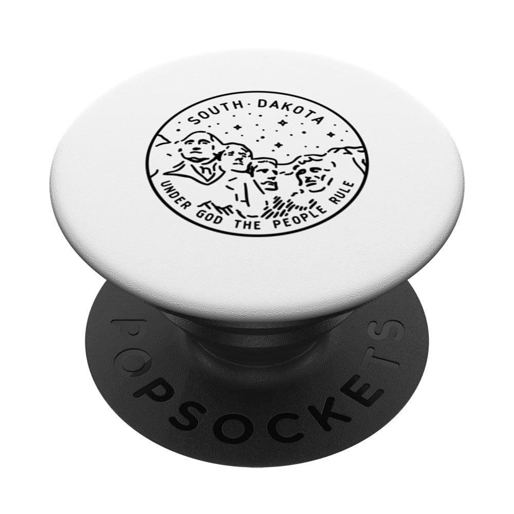 South Dakota 1889 State of South Dakota PopSockets Swappable PopGrip