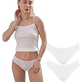 ORGANICKID Women's Organic Cotton Underwear Full Briefs Soft Breathable GOTs Certified Ladies Panties pack of 2
