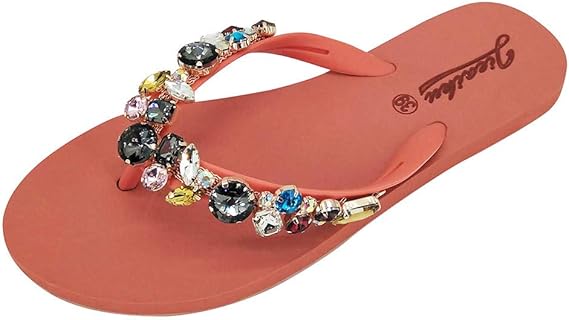 saltwater cowgirl flip flops