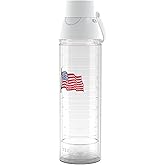 Tervis Venture Lite American Flag Made in USA Double Walled Insulated Tumbler Travel Cup Keeps Drinks Cold & Hot, 24oz Water Bottle, Classic