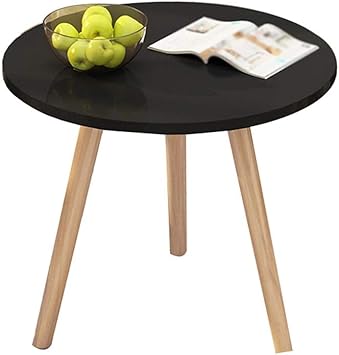 Balcony Coffee Table Solid Wood Table Legs Glass Coffee Table