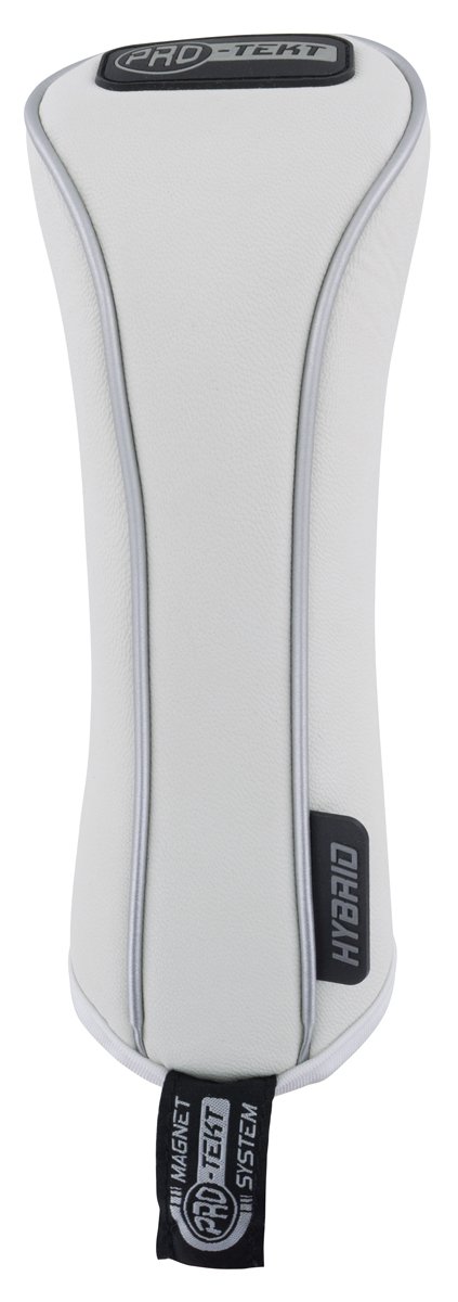 Pro-Tekt Leatherette Hybrid Headcover - White
