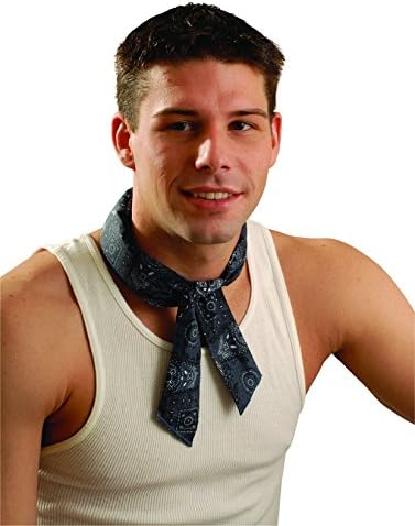 MIRACOOL COOLING BANDANAS- 24 PIECE BULK PACK - COWBOY BLUE