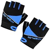 Cycling Gloves with Shock-absorbing Pad Breathable Half Finger Bike Gloves Bicycle Gloves H-002