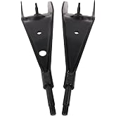 AngyMeck Radius Arm Suspension Kit For Ford E-250 E-350 Econoline 92-07 | Fits Ford E-250 E-350 Econoline Super Duty Club Wagon 1992-2007. Replace F2UZ3A360B F2UZ3A360C. Driver Left Passenger Right