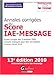 Annales corrigÃ©es du Score IAE-Message (French Edition) by 