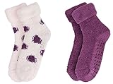 Women's Soft & Furry Thick Non-Slip Winter Socks in Assorted Colors & Patterns