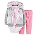 Carters Baby Girls Whale 3-Piece Cardigan Set
